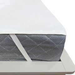 Непромокаючий наматрацник 160x200 см PROTECTOR COSAS Білий Слов'янськ