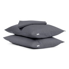 Набор наволочки и простыни 3 шт GREY COSAS серый Иршава