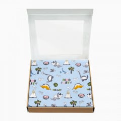 Байкові пелюшки DINO PARTY COSAS Блакитний 80х100 см Київ