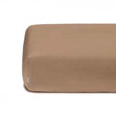 Простирадло на резинці COSAS RUM Ранфорс 160х200х20 см Коричневий Володимир-Волинський