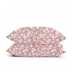 Евро комплект COSAS ROSE FLOWERS Ранфорс 200х220 см Красный/Серый Новояворовск