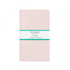 Євро постіль з простирадлом на гумці SAKURA CS5 COSAS рожевий 200х220 см Новомосковськ