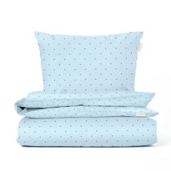 Детская постель без простыни Mini Dots CS2 COSAS Голубой 110х140 см Смела