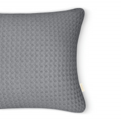 Наволочка COSAS Shadow Greek Waffle 40х40 см Графіт Бердянськ