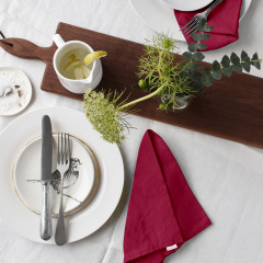 Набор салфеток COSAS RUBY Ранфорс 35х35 см 4 шт. Свесса