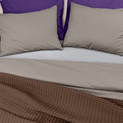 Плед-покривало вафельне COSAS 200х220 см Mousse Greek Waffle Шоколадний Мелітополь