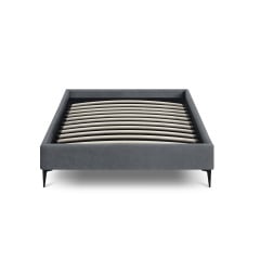 Ліжко односпальне COSAS Mandarin Lava 90х200 см Антрацит Нікополь