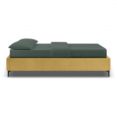 Ліжко двоспальне COSAS Kiwi Curcuma 160х200 см Гірчичний Куп'янськ