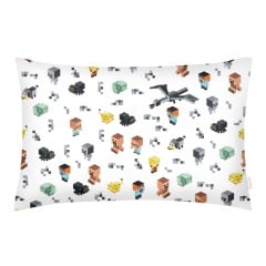 Набір наволочок Cosas MINECRAFT CS1 40х60 см Сірий Балаклія