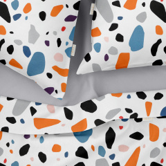 Полуторная постель без простыни GEMSTONES CS1 Cosas оранжевый 160х220 см Первомайск