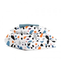 Дитяча постільна білизна в ліжечко GEMSTONES CS1 Cosas помаранчевий 110х140 см Ясногородка