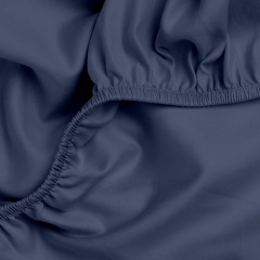 Простынь на резинке в детскую кроватку 60х120 см сатин INDIGO Cosas Ладан