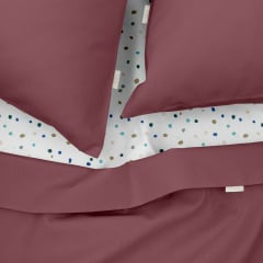 Двоспальна постільна білизна COSAS Blueberry CS3 180х220 см Різнокольоровий Дубно