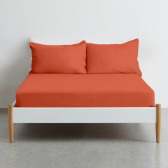 Набір наволочки і простирадло 3 шт RUST CS2 COSAS Помаранчевий Київ