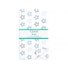 Дитяча постільна білизна CLEAR Stars COSAS Блакитний 110х140 см Ясногородка