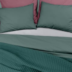 Плед-покрывало вафельное COSAS 200х220 см Olympic Greek Waffle Бирюзовый Киев