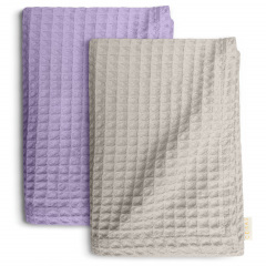 Вафельные полотенца COSAS Glamour Greek Waffle CS1 Лавандово-песочный 2 шт Никополь