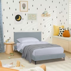 Узголів'я для ліжка COSAS Rodos Cashmere 60x98 см Стальний Новомосковськ