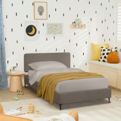 Ліжко односпальне COSAS Kiwi Latte 90х200 см CS1 Бронза Талалаївка