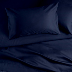 Підліткова постільна білизна сатин BLUE Cosas Синій 160х220 см Вознесенськ