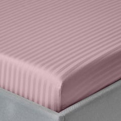 Двуспальное постельное белье сатин SAKURA Cosas лиловый 180х220 см Братское