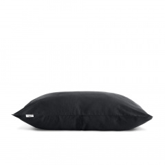 Євро наволочка COSAS BLACK SATIN Сатин 50х70 см Чорний Дзензелівка