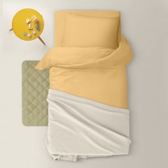 Детский пододеяльник COSAS HONEY CS1 Ранфорс 110х140 см Золотистый Золотоноша