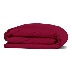 Сімейна постіль з простирадлом на гумці Ruby Cs1 COSAS Бордовий 2х160х220 см Братське