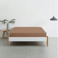 Набір наволочки і простирадло 3 шт RUM CS4 COSAS Коричневий Березнегувате