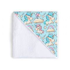 Непромокаючий наматрацник 70х120 см MINT UNICORN COSAS М'ятний Київ