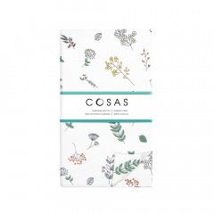 Детское постельное белье в кроватку Wild Flowers COSAS Белый 110х140 см Шепетовка