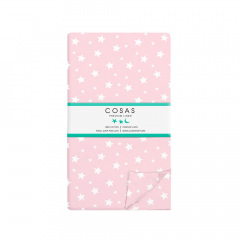 Дитяча постільна білизна в ліжечко Rose Starfall CS2 COSAS рожевий 110х140 см Київ