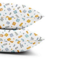 Набір наволочок на подушку 40х60 см CONSTRUCTOR COSAS Блакитний Київ