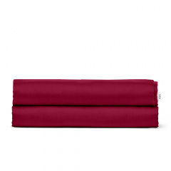 Простирадло півтораспальне COSAS RUBY Ранфорс 155х240 см Бордо Хмільник