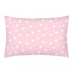 Семейный комплект постельного белья Rose Starfall COSAS розовый 2х160х220 см Надворная