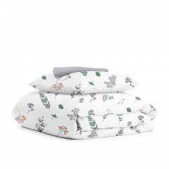 Подростковое постельное белье WILDFLOWERS COSAS Белый 155х215 см Миргород