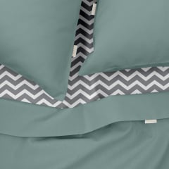 Двуспальная постель с простыней на резинке Agave CS6 COSAS Агава 180х220 см Киев