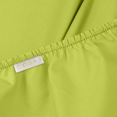 Семейный комплект на резинке COSAS LIME Ранфорс 2х160х220 см Лайм Дубно