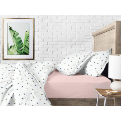 Євро постільна білизна Delta CS4 COSAS Білий 200х220 см Кременець