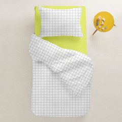 Подростковая постель с простыней на резинке Cell COSAS Белый 160х220 см Ясногородка