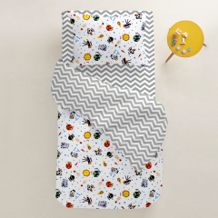 Детский пододеяльник COSAS ASTRONAUT Ранфорс 110х140 см Белый Борисполь