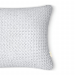 Наволочка COSAS Snow Greek Waffle 40х40 см Білий Ізюм