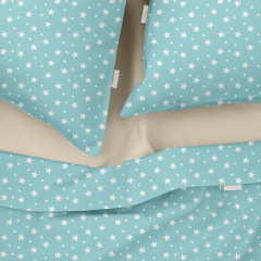 Семейный комплект COSAS MINT STARFALL Ранфорс 2х160х220 см Мятный Гуляйполе