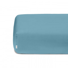 Підлітковий комплект на резинці COSAS COLOR BLOTS Ранфорс 155х215 см Блакитний/Білий Херсон