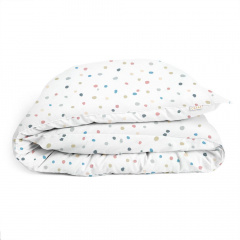 Підліткова постільна білизна COLORFUL BLOTS CS1 COSAS Білий 155х215 см Київ