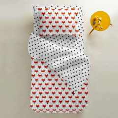 Подростковое постельное белье FOX COSAS Терракотовый 155х215 см Самбор