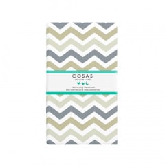 Підліткова постіль з простирадлом на гумці Smoky COSAS сірий 155х215 см Братське