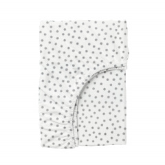 Простыня на резинке 80х160 см GREY BLOTS COSAS Графит Новомосковск