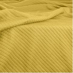 Покрывало 75x95 Summer Knitted Braid COSAS желтый Ирпень