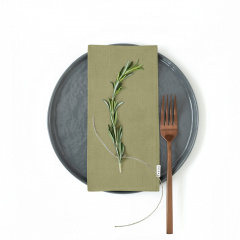 Набір серветок COSAS OLIVE Ранфорс 35х35 см 2 шт Оливка Кам'янець-Подільський